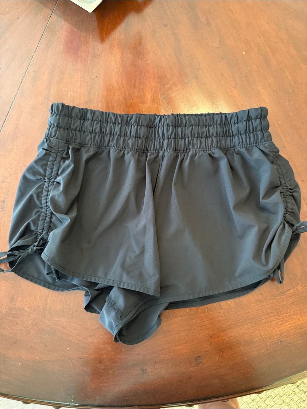 Offline aerie ruched Black Shorts